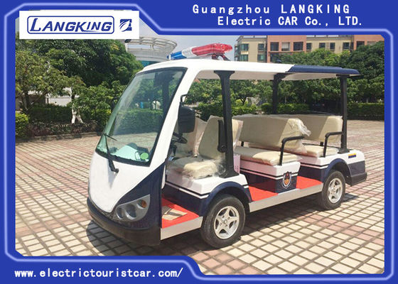 चीन CE अनुमोदन 48 वोल्ट इलेक्ट्रिक कार, इलेक्ट्रिक पेट्रोल वाहन 8 सीटें आरामदायक आपूर्तिकर्ता