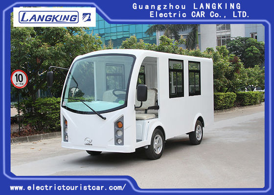 चीन लो स्पीड 48V 5KW इलेक्ट्रिक एम्बुलेंस कार / मिनी 4 + 1 बेड सीट इलेक्ट्रिक शटल बस आपूर्तिकर्ता