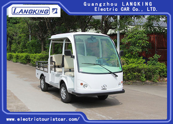 चीन 48V डीसी मोटर यूटिलिटी कार्गो वाहन / इलेक्ट्रिक पिक अप ट्रक 5 सीट्स आपूर्तिकर्ता