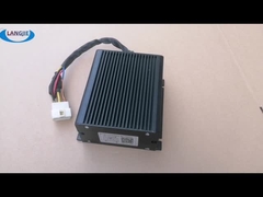 ब्लैक इलेक्ट्रिक कार्ट पार्ट्स गोल्फ कार्ट डीसी कनवर्टर डुअल आउटपुट टाइप 150mm*150mm*45.5mm