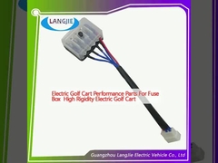 फ्यूज बॉक्स के लिए इलेक्ट्रिक गोल्फ कार्ट प्रदर्शन भागों उच्च कठोरता इलेक्ट्रिक गोल्फ कार्ट