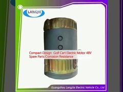 कॉम्पैक्ट डिजाइन गोल्फ कार्ट इलेक्ट्रिक मोटर 48V स्पेयर पार्ट्स संक्षारण प्रतिरोध