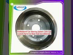 पेशेवर कार स्टीयरिंग सिस्टम क्लब कार कस्टम पार्ट्स रियर हब लोहे सामग्री के लिए