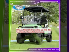 शक्तिशाली प्रदर्शन के लिए 48 वी नियंत्रक के साथ 5KW AC मोटर इलेक्ट्रिक शिकार कार
