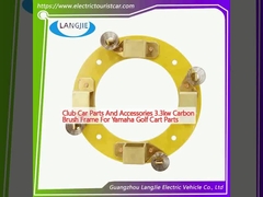 क्लब कार पार्ट्स एंड एक्सेसरीज 3.3kw कार्बन ब्रश फ्रेम For Yamaha Golf Cart Parts