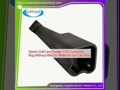 यामाहा गोल्फ कार्ट के लिए इलेक्ट्रिक गोल्फ कार्ट चार्जर 3 पिन कनेक्टर प्लग वायरलेस