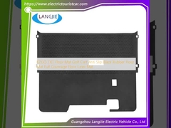 EZGO TXT फ्लोर मैट गोल्फ कार्ट एंटी स्लिप ब्लैक रबर फ्लोर मैट फुल कवरेज फ्लोर लाइनर मैट