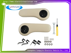 गोल्फ कार घटक क्लब कार पीछे की सीट आर्मरेस्ट कप धारक के साथ