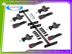 चार पहिया गोल्फ कार्ट के लिए 4-सीटर EZGO TXT सीट बेल्ट बंकल किट