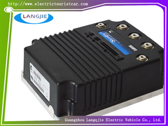 ब्लैक कंट्रोलर 1268 का उपयोग गोल्फ कार्ट और दर्शनीय स्थल कार्ट घटकों के लिए किया जाता है