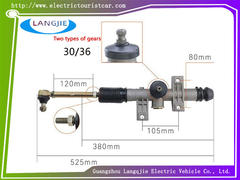 इलेक्ट्रिक गोल्फ कार्ट LVTONG दर्शनीय स्थल कार स्टीयरिंग व्हील असेंबली घटक