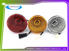 चार पहिया इलेक्ट्रिक दर्शनीय स्थल कार 11MM रिवर्स लाइट LVTONG स्वच्छता वाहन रियर टेल लाइट