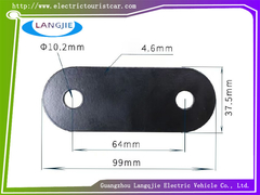 EZGO RXV गोल्फ कार्ट दर्शनीय स्थल कार स्टील प्लेट फिक्सिंग प्लेट पार्ट्स