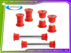 क्लब कार फ्रंट एंड रियर स्टील प्लेट लाइनर सस्पेंशन हुक एंड लूप गोल्फ कार्ट के लिए उपयुक्त