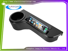 गोल्फ़ कार्ट रियर सीट आर्मरेस्ट कप होल्डर और फ़ोन होल्डर के साथ