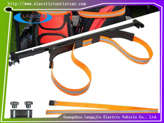 इलेक्ट्रिक गोल्फ कार्ट EZGO समायोज्य रियर सीट क्लब स्टैंड