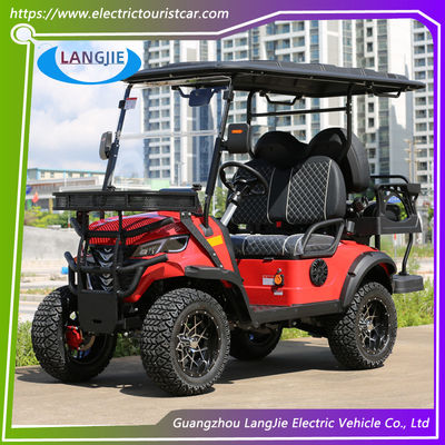 गुणवत्ता  4 Wheel Electric Golf Cart 4 Seats Resort Car AC Motor Electric Car Tour for Hotel फैक्टरी