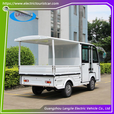 अच्छी कीमत लार्ज पार्क रिसॉर्ट इलेक्ट्रिक मालगाड़ी 5 सीटें 8~10 घंटे होटल के लिए रिचार्ज का समय ऑनलाइन