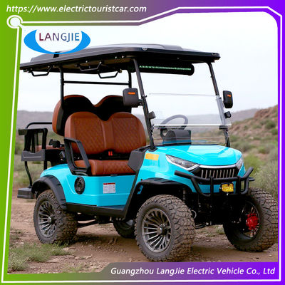 अच्छी कीमत क्लब कार पूर्ववर्ती गोल्फ कार्ट 4 सीटें एसी मोटर इलेक्ट्रिक टूर बस पार्क के लिए ऑनलाइन