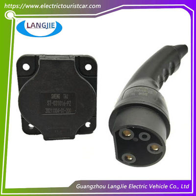 अच्छी कीमत चार-पहिया दर्शनीय स्थल कार चार्जिंग प्लग और सॉकेट LVTONG गोल्फ कार चार्जिंग केबल 0-220V यूनिवर्सल ऑनलाइन
