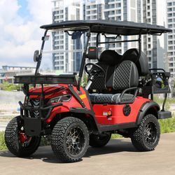 अच्छी कीमत New Model Electric Golf Cart with 14-inch Wheels Q235 Chassis and 10-inch Display for Comfort Driving ऑनलाइन