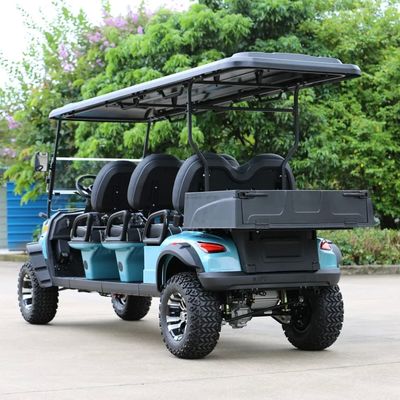 अच्छी कीमत 6 Seats Electric Golf Cart With 10-Inch Multimedia Screen Q235 High-Strength Chassis And 510kg Max Loading ऑनलाइन