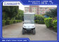 कार्गो बॉक्स के साथ प्रकाश / मोटर चालित गोल्फ छोटी गाड़ी के साथ 2 व्यक्ति मिनी इलेक्ट्रिक गोल्फ कार्ट आपूर्तिकर्ता