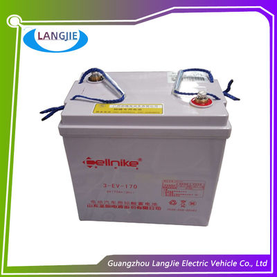 क्लब कार कस्टम भागों के लिए 6V 170AH व्यापक तापमान रेंज सूखी बैटरी