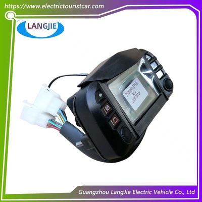 LVTONG गोल्फ कार्ट टचस्क्रीन डिस्प्ले और बटन स्पीडोमीटर