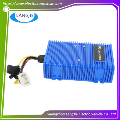 गोल्फ कार्ट वोल्टेज स्टेप-डाउन 36V/48V को 12V 350W 30A डीसी कनवर्टर के साथ डुअल पावर सप्लाई को कम करता है