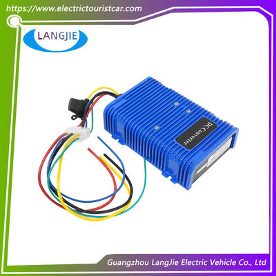 गोल्फ कार्ट वोल्टेज स्टेप-डाउन 36V/48V को 12V 350W 30A डीसी कनवर्टर के साथ डुअल पावर सप्लाई को कम करता है