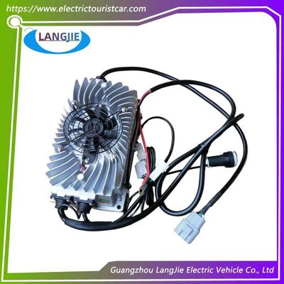 72V इंटेलिजेंट लिथियम बैटरी चार्जर वाटरप्रूफ HXHF-7215MCW-V1.5 मार्शल गोल्फ कार्ट के लिए