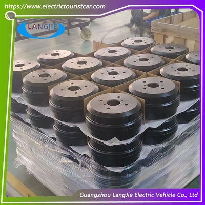 ब्लैक राउंड हेड एलईडी लाइटिंग हेडलाइट For Marshel Golf Cart Parts