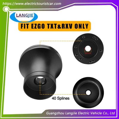 EZGO TXT गर्म बिक्री स्टीयरिंग व्हील बेस ब्लैक व्हील हब एडाप्टर गोल्फ क्लब ऑटो पार्ट्स