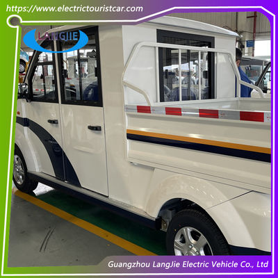 शहर की सड़कों पर चलने के लिए अलार्म लैंप के साथ 5 सीट इलेक्ट्रिक पिकअप कार