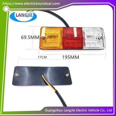 Marshell Rear Bumper Taillights Are Used For Four-Wheel Electric Sightseeing Cars And Patrol Cars