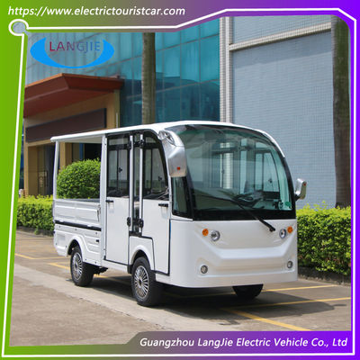 अनुकूलित रंग इलेक्ट्रिक गोल्फ कार्ट एम्बुलेंस 8 सीटें + 1 बिस्तर 72V / 7.5KW एसी मोटर