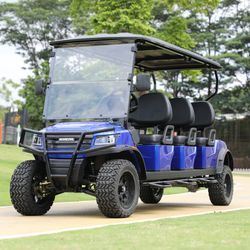 अच्छी कीमत 6 Seats Electric Golf Car with 48V Battery and 30% Climbing Ability for Golf Courses ऑनलाइन
