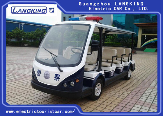 11 व्यक्ति इलेक्ट्रिक शटल कार, मोटर चालित गोल्फ Buggies Y111B 11 सीट